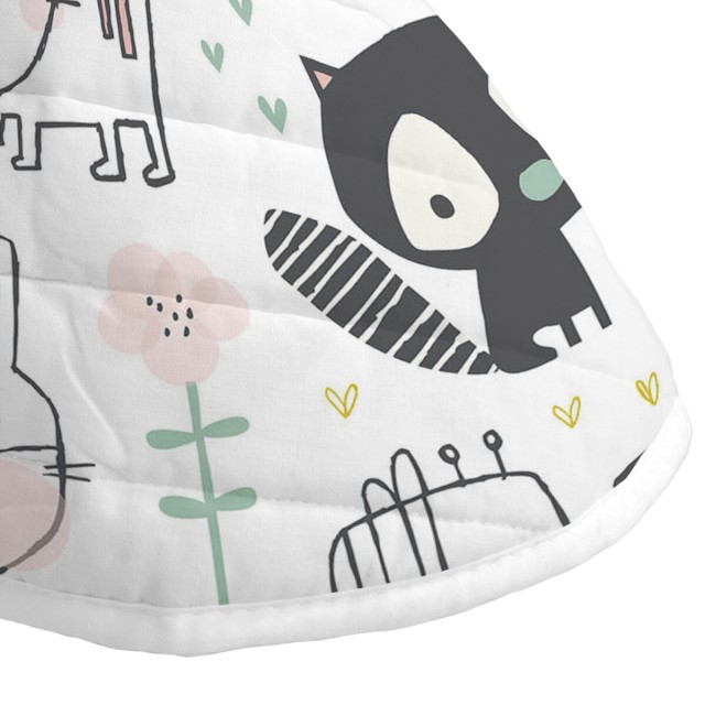 Bedspread (quilt) HappyFriday Moshi Moshi Multicolour 200 x 260 cm ani