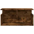 Armoire murale 60x20x30 cm chêne fumé bois d'ingénierie