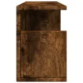 Armoire murale 60x20x30 cm chêne fumé bois d'ingénierie