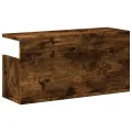 Armoire murale 60x20x30 cm chêne fumé bois d'ingénierie