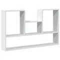 Étagère murale blanc 99x15x60 cm bois d'ingénierie