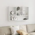 Étagère murale blanc 99x15x60 cm bois d'ingénierie