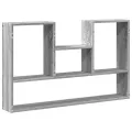 Étagère murale sonoma gris 99x15x60 cm bois ingénierie
