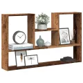 Étagère murale vieux bois 99x15x60 cm bois d'ingénierie