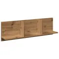 Armoire murale 100x16,5x30 cm chêne artisanal bois d'ingénierie