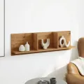 Armoire murale 100x16,5x30 cm chêne artisanal bois d'ingénierie