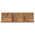 Armoire murale 100x16,5x30 cm chêne artisanal bois d'ingénierie