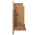 Armoire murale 100x16,5x30 cm chêne artisanal bois d'ingénierie