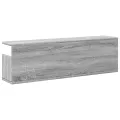Armoire murale 100x20x30 cm sonoma gris bois d'ingénierie