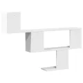 Étagère murale blanc 100x15x70 cm bois d'ingénierie