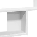 Étagère murale blanc 100x15x70 cm bois d'ingénierie