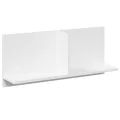 Armoire murale 70x16,5x30 cm blanc bois d'ingénierie