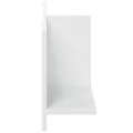 Armoire murale 70x16,5x30 cm blanc bois d'ingénierie