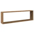 Étagères cube murales 2 pcs chêne artisanal bois ingénierie