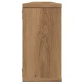 Étagères cube murales 2 pcs chêne artisanal bois ingénierie
