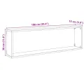 Étagères cube murales 2 pcs chêne artisanal bois ingénierie