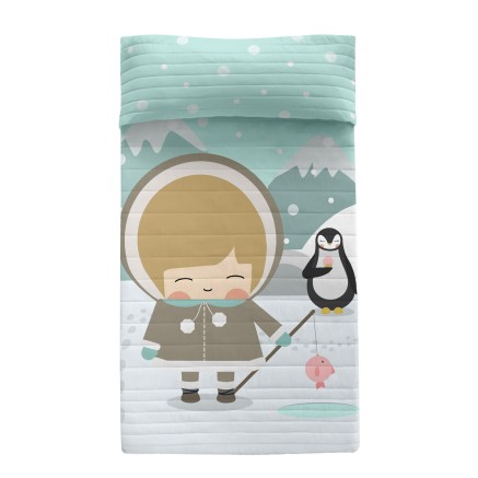 Bedspread (quilt) HappyFriday Happynois Multicolour 200 x 260 cm Eskim