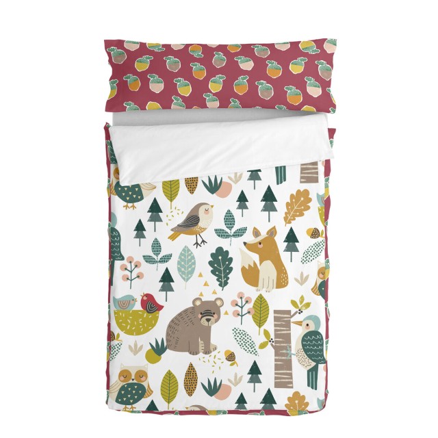 Quilted Zipper Bedding HappyFriday Moshi Moshi Harvestwood Multicolour