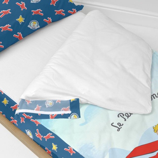 Gewatteerd beddengoed met ritssluiting HappyFriday Le Petit Prince Son