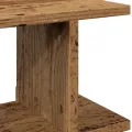 Étagères murales 2 pcs vieux bois 90x18x20 cm bois d'ingénierie