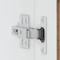 Armoire murale de cuisine avec porte en verre Porto vieux bois