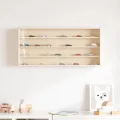 Vitrine murale avec portes 80x8,5x37 cm