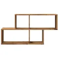 Étagère murale vieux bois 100x18x53 cm bois d'ingénierie
