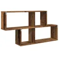 Étagère murale vieux bois 100x18x53 cm bois d'ingénierie