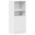 Ensemble d'armoires de cuisine 3 pcs blanc bois d'ingénierie