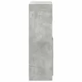 Ensemble d'armoires de cuisine 2 pcs gris béton bois ingénierie