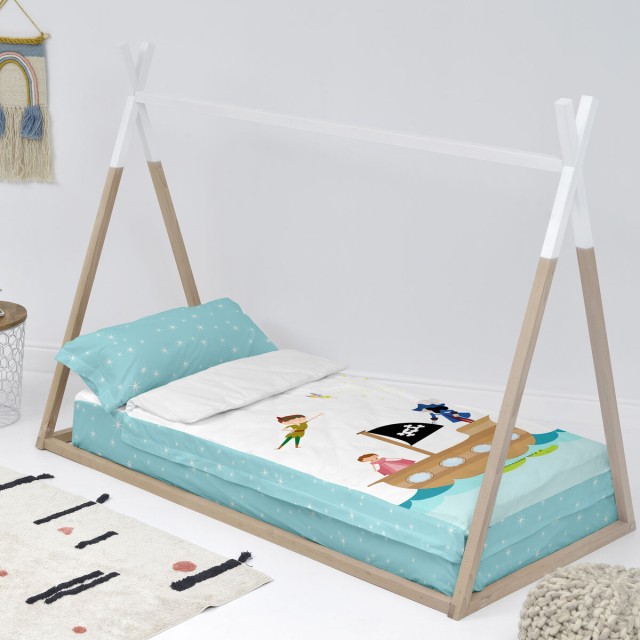 Quilted Zipper Bedding HappyFriday Mr Fox Flying Boy Multicolour 105 x