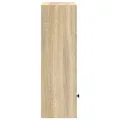 Bibliothèque chêne sonoma 31x24x77 cm bois d'ingénierie