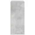 Bibliothèque gris béton 60x30x71,5 cm bois d'ingénierie