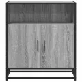 Buffet sonoma gris 68x35x76 cm bois d'ingénierie