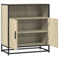 Buffet chêne sonoma 68x35x76 cm bois d'ingénierie