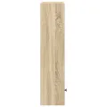 Bibliothèque chêne sonoma 31x24x102 cm bois d'ingénierie