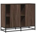 Buffet chêne marron 92x35x76 cm Bois d'ingénierie