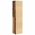 Bibliothèque vieux bois 31x24x127 cm bois d'ingénierie