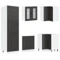 Ensemble d'armoires de cuisine 14 pcs Kalmar bois d'ingénierie