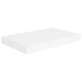 Étagères murales flottantes 2 pcs blanc 40x23x3,8 cm MDF