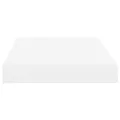 Étagères murales flottantes 2 pcs blanc 40x23x3,8 cm MDF