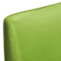 Housse de chaise droite extensible 4 pcs vert