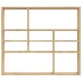 Étagère murale Chêne sonoma 90x16x78 cm Bois d’ingénierie