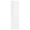Étagère murale Blanc brillant 75x16x55 cm Bois d'ingénierie