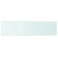 Panneau d’étagère Verre transparent 60 x 15 cm