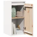 Armoires murales 2 pcs Blanc 30x30x60 cm Bois de pin massif