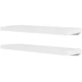 Étagères murales 4 pcs Blanc 80 cm