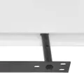Étagères murales 4 pcs Blanc 80 cm