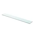 Panneau d’étagère Verre transparent 90 x 12 cm