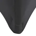 Housses extensibles pour table 2 pcs 120x60,5x74 cm Anthracite